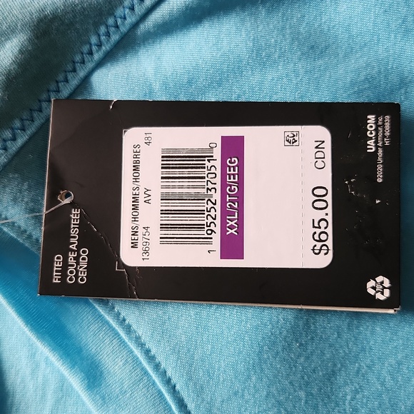 NWT Under Armour men's  XXL sleeveless tshirt - Picture 3 of 3